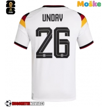 Moške Nogometnih dresov Nemčija Deniz Undav #26 Domači SP 2026 Kratki rokavi